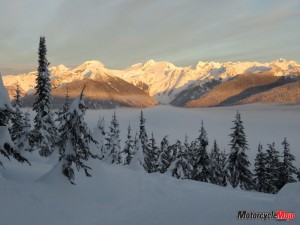 View of mountains 